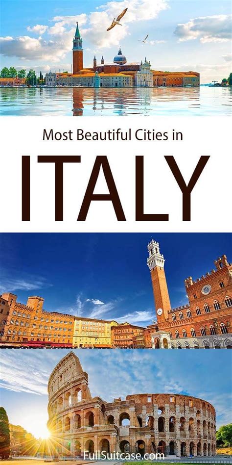 11 VERY BEST Cities to Visit in Italy (+ Map & Travel .